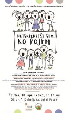 Najsrečnejši sem, ko pojem